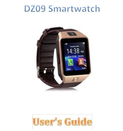 [Download] DZ09 Smartwatch User Manual PDF QR Codes .apk 